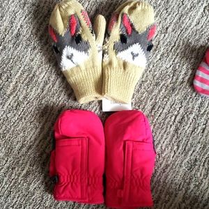 Toddler girls gloves
